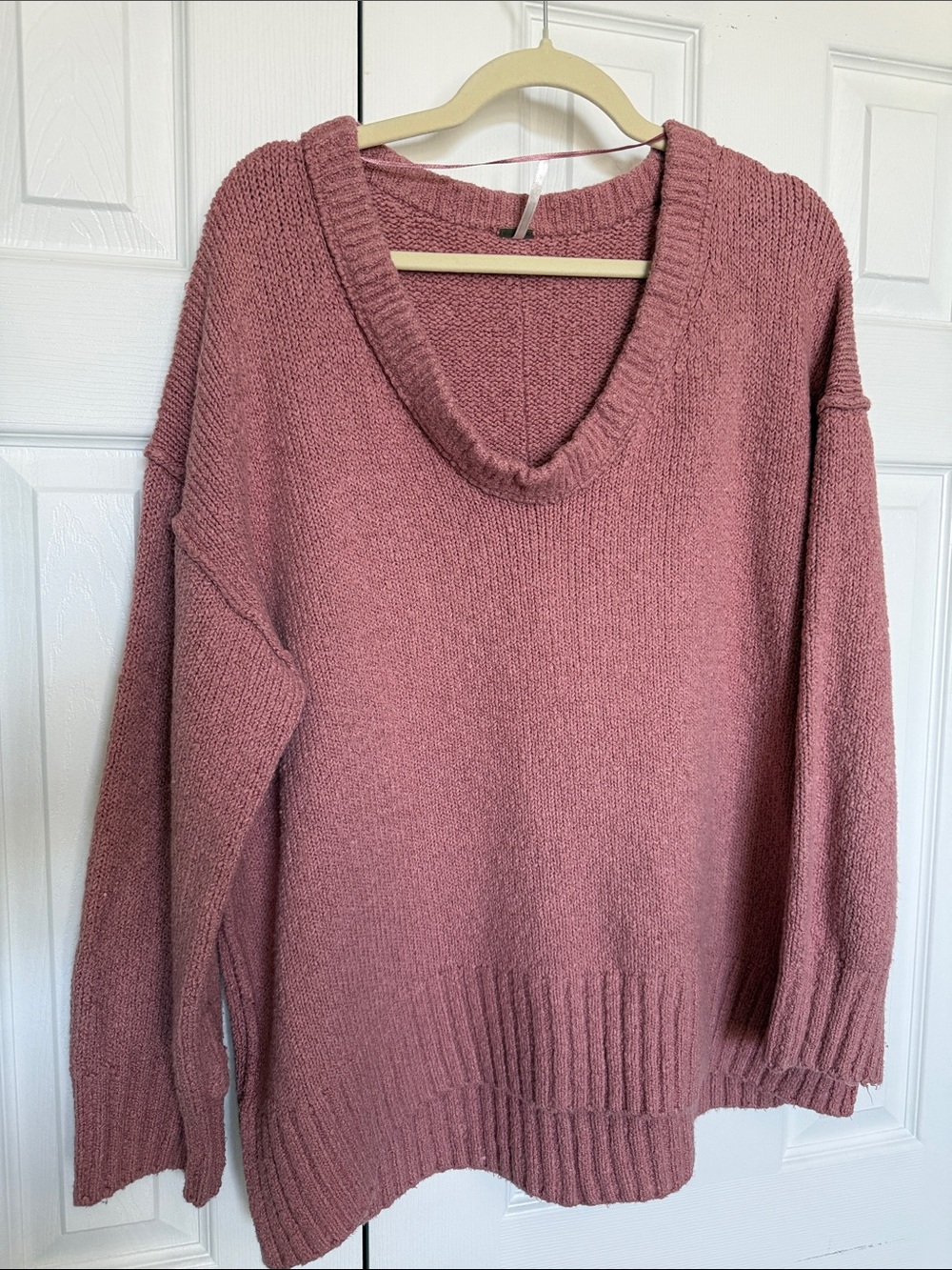 Free people brookside tunic rose pink size S